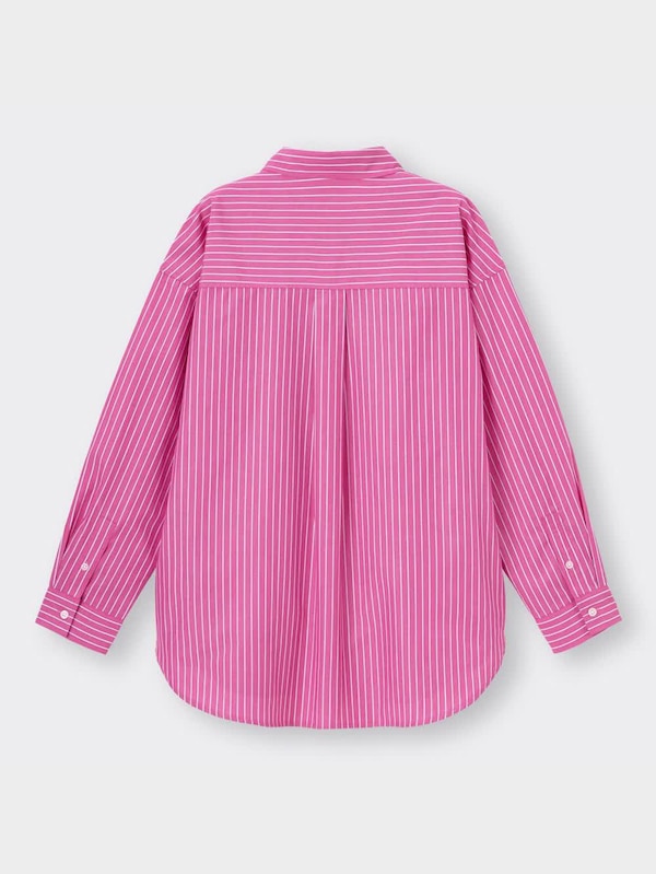 ストライプオーバーサイズシャツ(長袖)