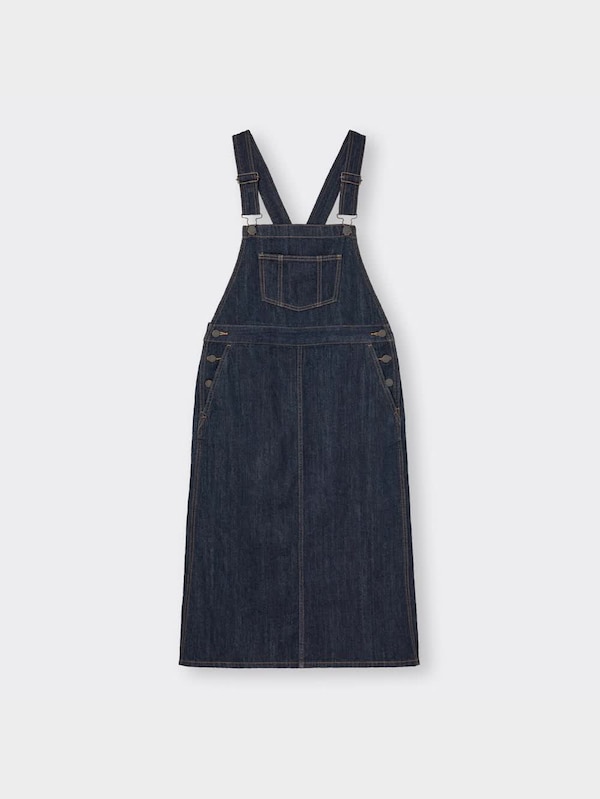 デニムサロペットスカートYT+X