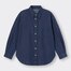 ライトデニムオーバーサイズシャツ(長袖)OSB+EC-BLUE