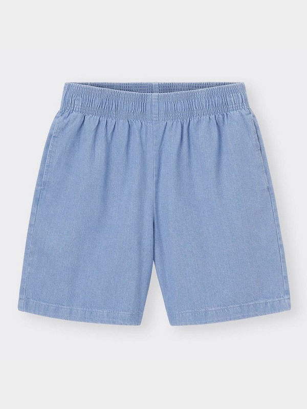 カラーデニムシェフショーツ