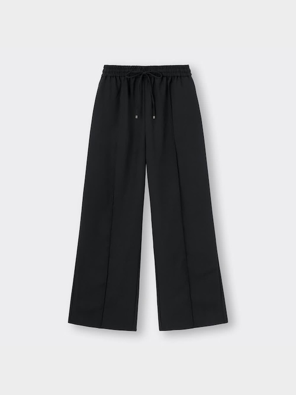 ドローストリングイージーワイドパンツ