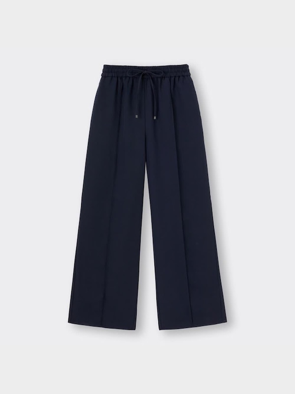 ドローストリングイージーワイドパンツ