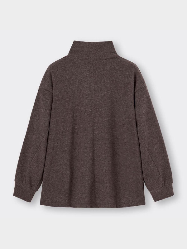 ブラッ  シュドリブハイネックプルオーバー(長袖)(セットアップ可能)