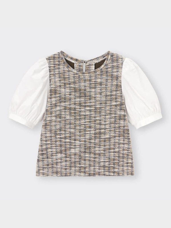 ツイーディコンビネーションT(5分袖)YT+X