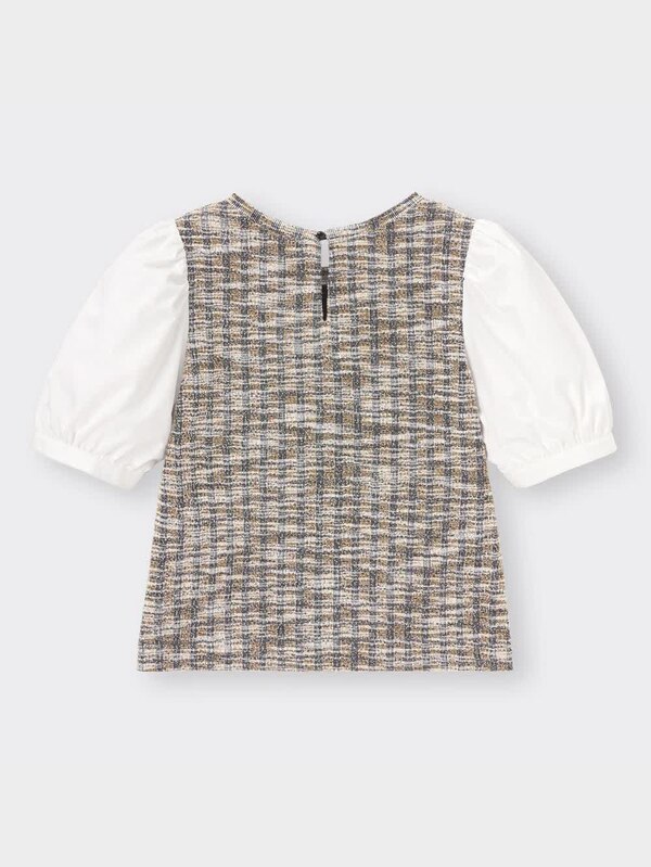 ツイーディコンビネーションT(5分袖)YT+X