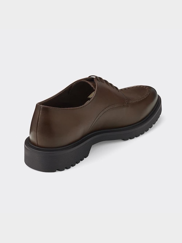 リアルレザーUチップシューズ