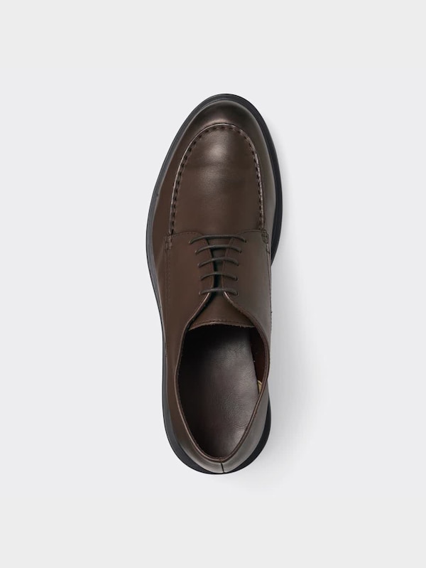 リアルレザーUチップシューズ