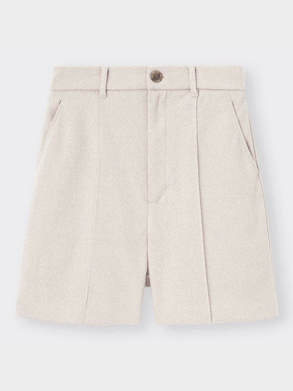 ヘリンボーンショートパンツ