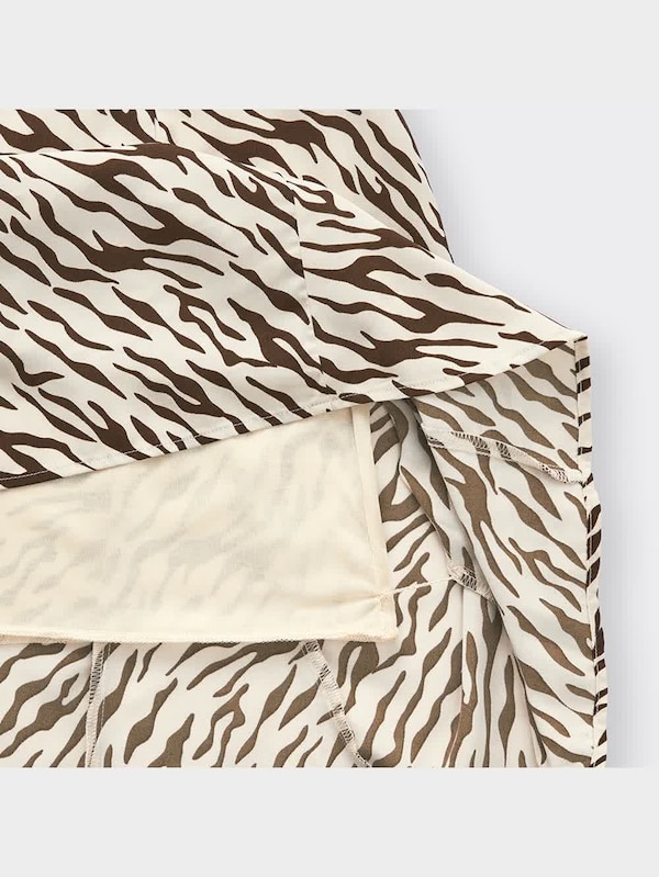 フレアロングスカート(ゼブラ)