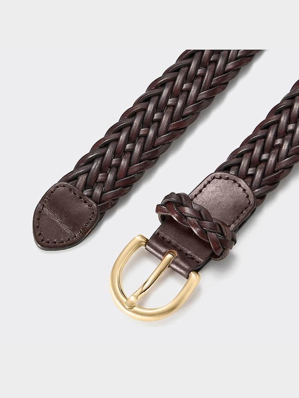 ボンデッドレザーメッシュベルト