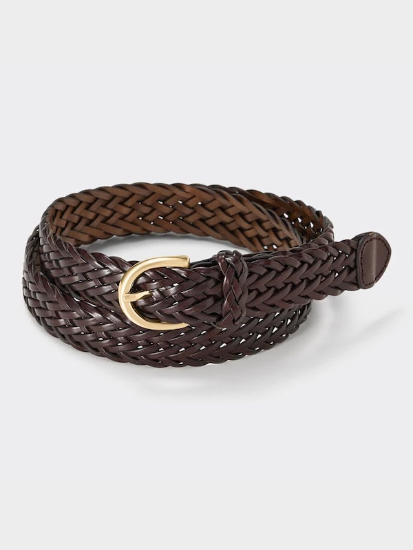 ボンデッドレザーメッシュベルト