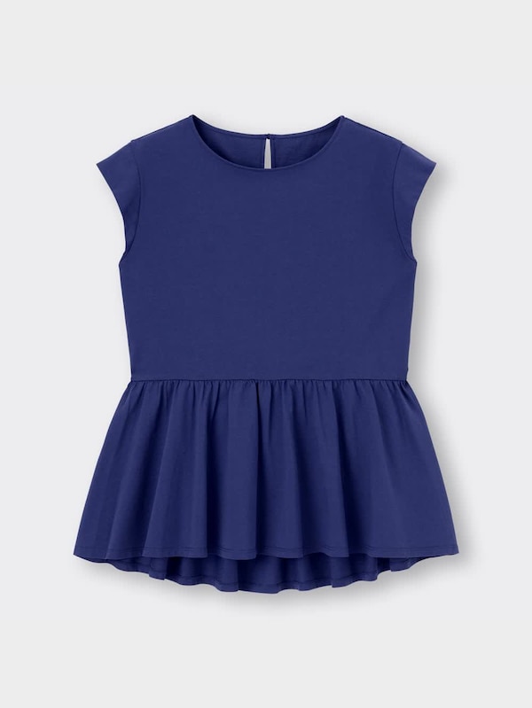 ウエストギャザーT(半袖)+E