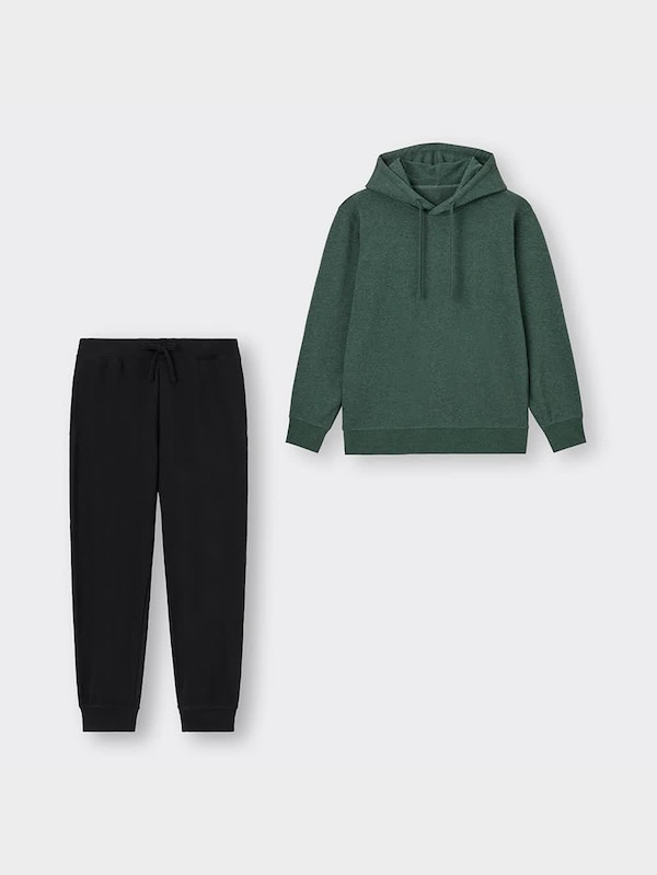 ソフトスウェットパーカセット(長袖&ロングパンツ)+E