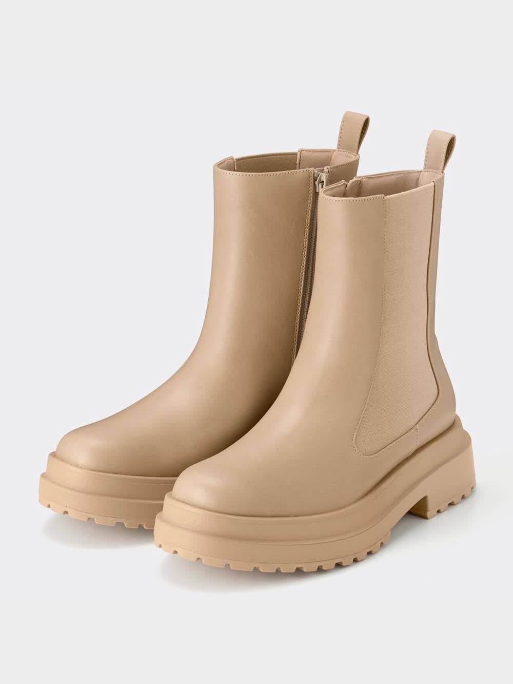 美品SLOBE　IENA 24年モデル　トラックソールブーツ　23.5 美品SLOBE IENA 24年モデル トラックソールブーツ 23.5 靴