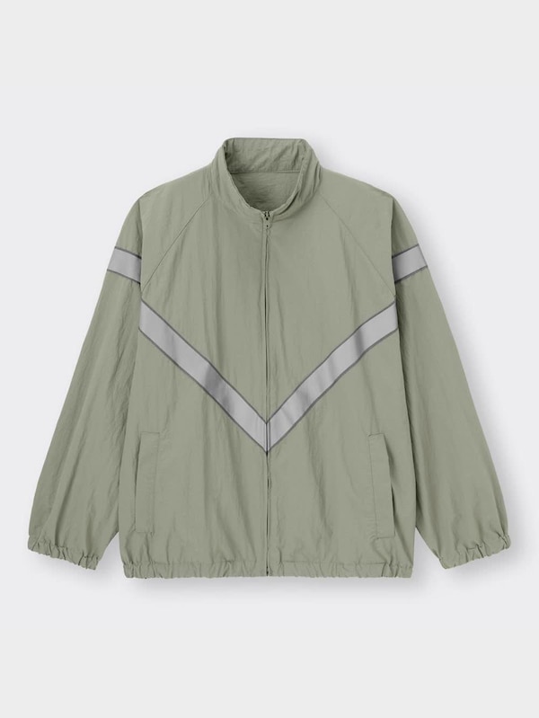 オーバーサイズナイロントラックジャケットNT+E(セットアップ可能)