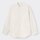 リラックスフィットバンドカラーシャツ(長袖)(セットアップ可能)-OFF WHITE