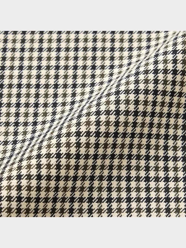 チェッククロップドシャツジャケット(長袖)(セットアップ可能)