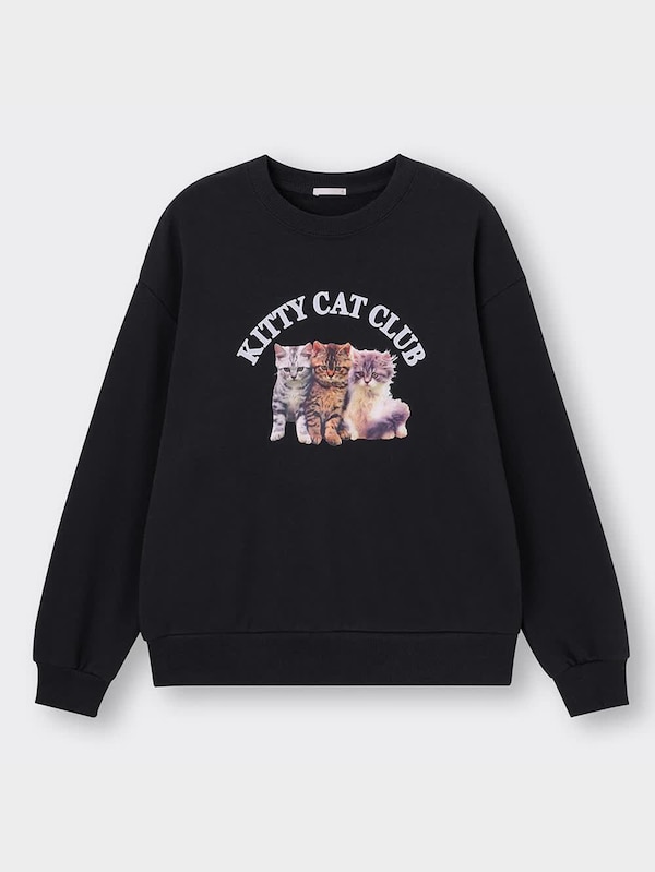 グラフィックスウェットプルオーバー(長袖)(アニマル)YT+X