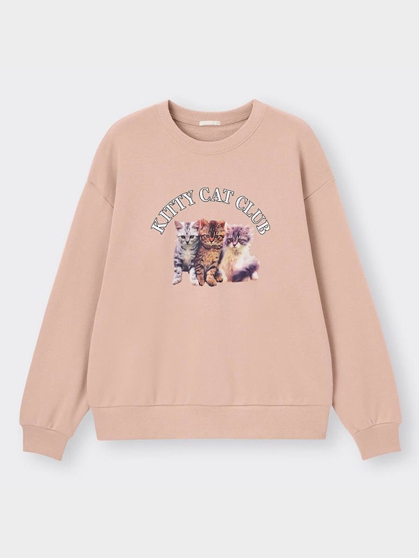 グラフィックスウェットプルオーバー(長袖)(アニマル)YT+X