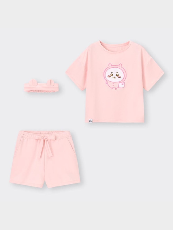 ラウンジヘアバンドセット(半袖&ショートパンツ) Chiikawa