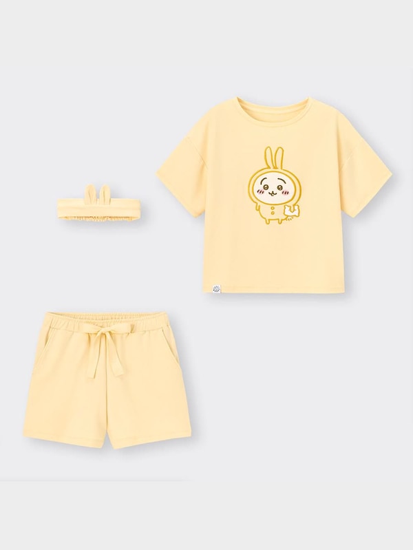 ラウンジヘアバンドセット(半袖&ショートパンツ) Chiikawa