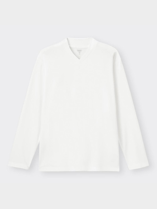 ドライカーブVネックT(長袖)SW+E