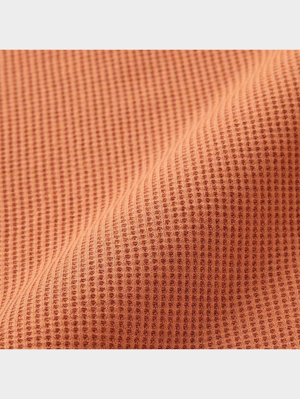 KIDS(男女兼用)ワッフルヘンリーネックT(長袖)+X