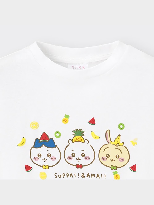 KIDS(男女兼用)グラフィックT(半袖) Chiikawa 4