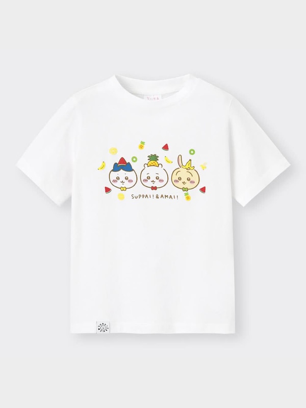 KIDS(男女兼用)グラフィックT(半袖) Chiikawa 4