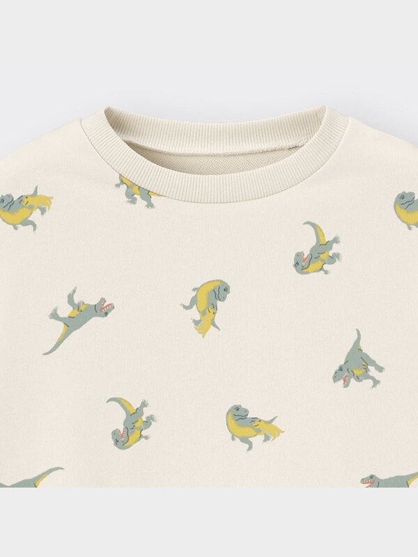 BOYSソフトスウェットラウンジセット(ダイナソーB)(長袖&ロングパンツ)