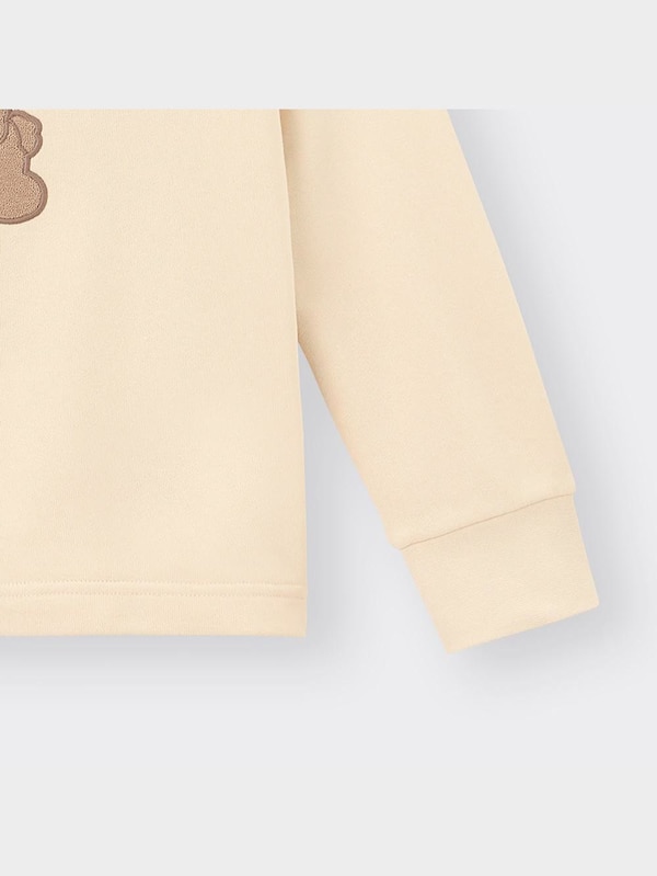 GIRLSソフトスウェットラウンジセット(長袖&ロングパンツ)プードルA