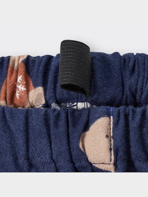 GIRLSフランネルパジャマ(長袖&ロングパンツ)(ベア)+X