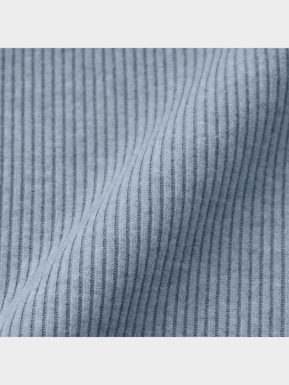 GU公式 | リブラウンジセット(長袖&ロングパンツ)(フロントオープン)+X