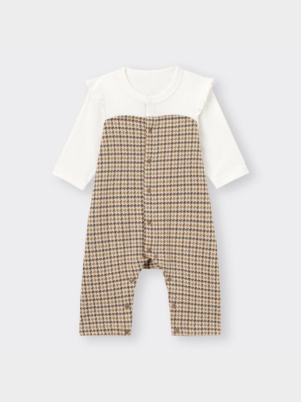 BABY(NEWBORN)セパオール(長袖)(チドリ)+E