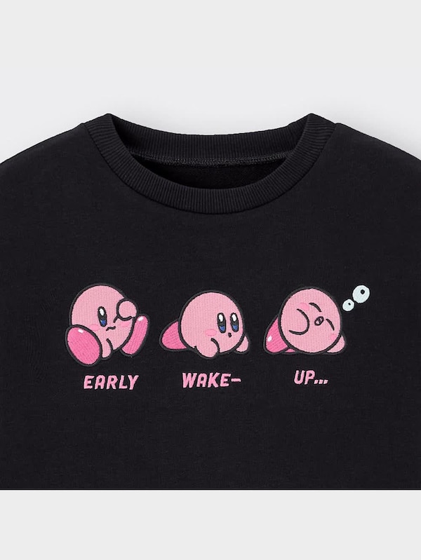 KIDS(男女兼用)ソフトスウェットラウンジセット(長袖) Kirby 3