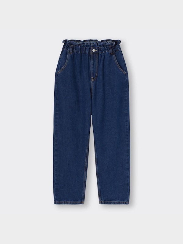 GIRLSデニムウエストギャザーパンツJR+E