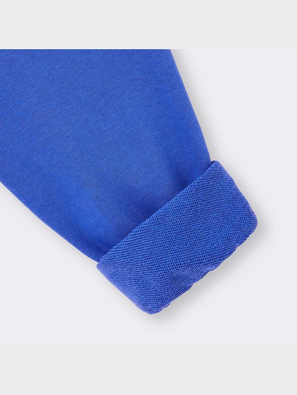 GIRLSハーフジップビッグスウェットプルオーバー(長袖)JR+E