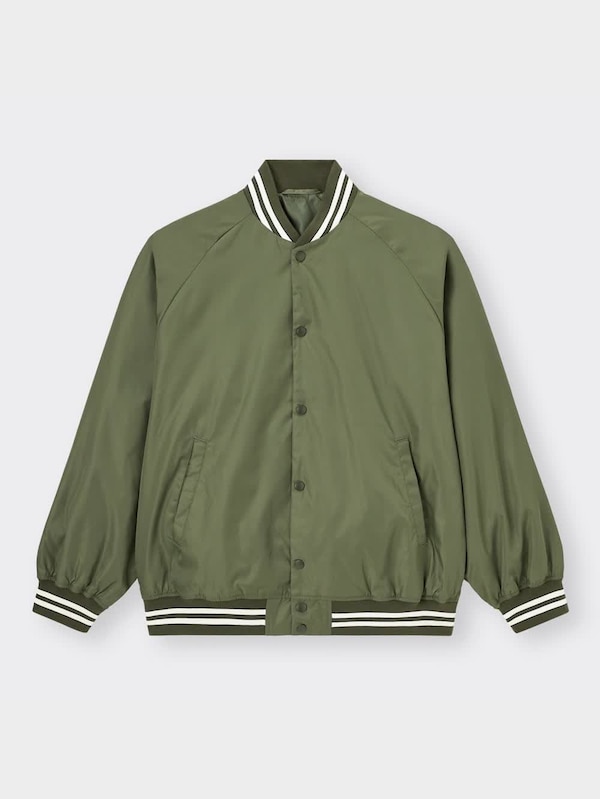 オーバーサイズバーシティジャケット