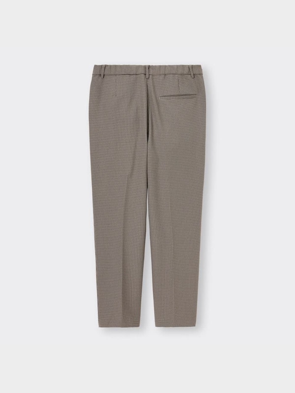 タックテーパードパンツ(チェック)SW+E(セットアップ可能)