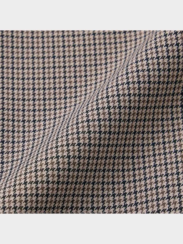 タックテーパードパンツ(チェック)SW+E(セットアップ可能)