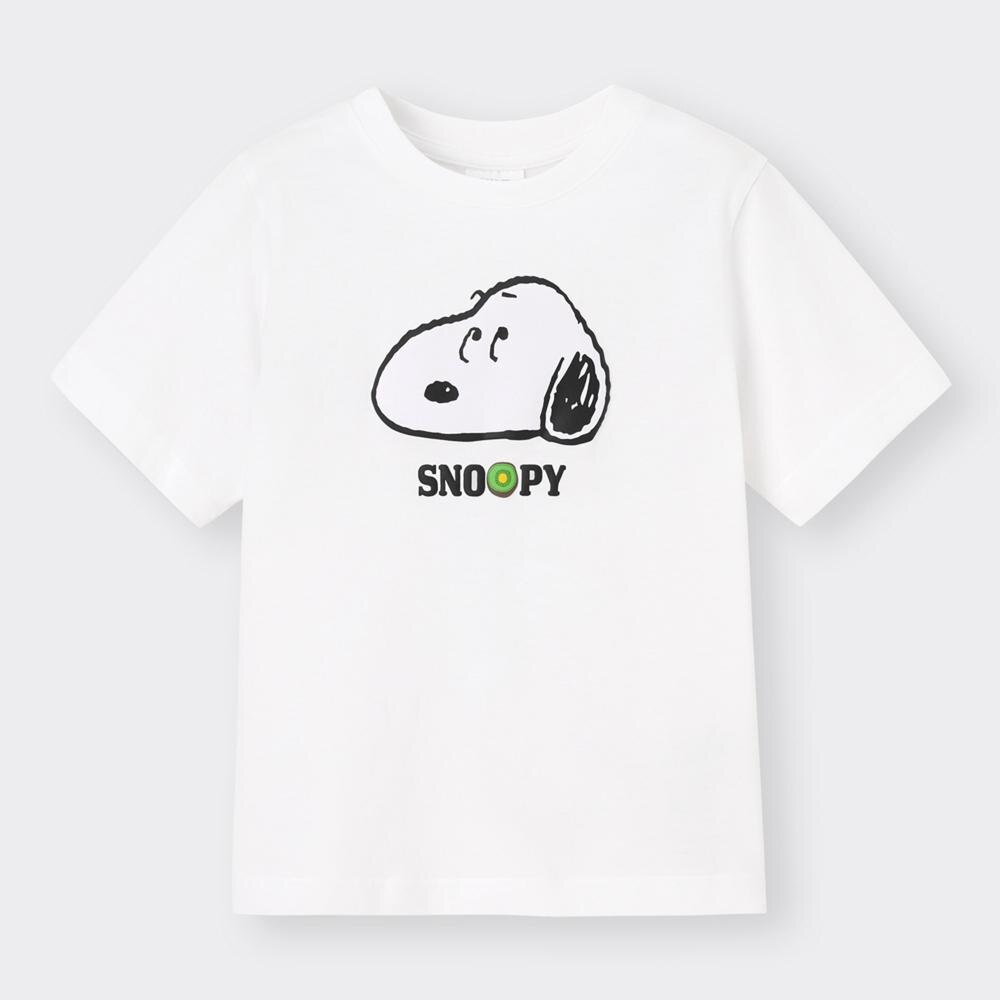 （GU）KIDS(男女兼用)グラフィックT(半袖) Peanuts 1のサムネイル