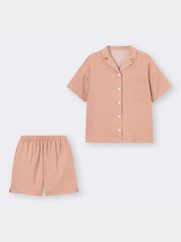 コットンパジャマ(半袖&ショートパンツ)+E
