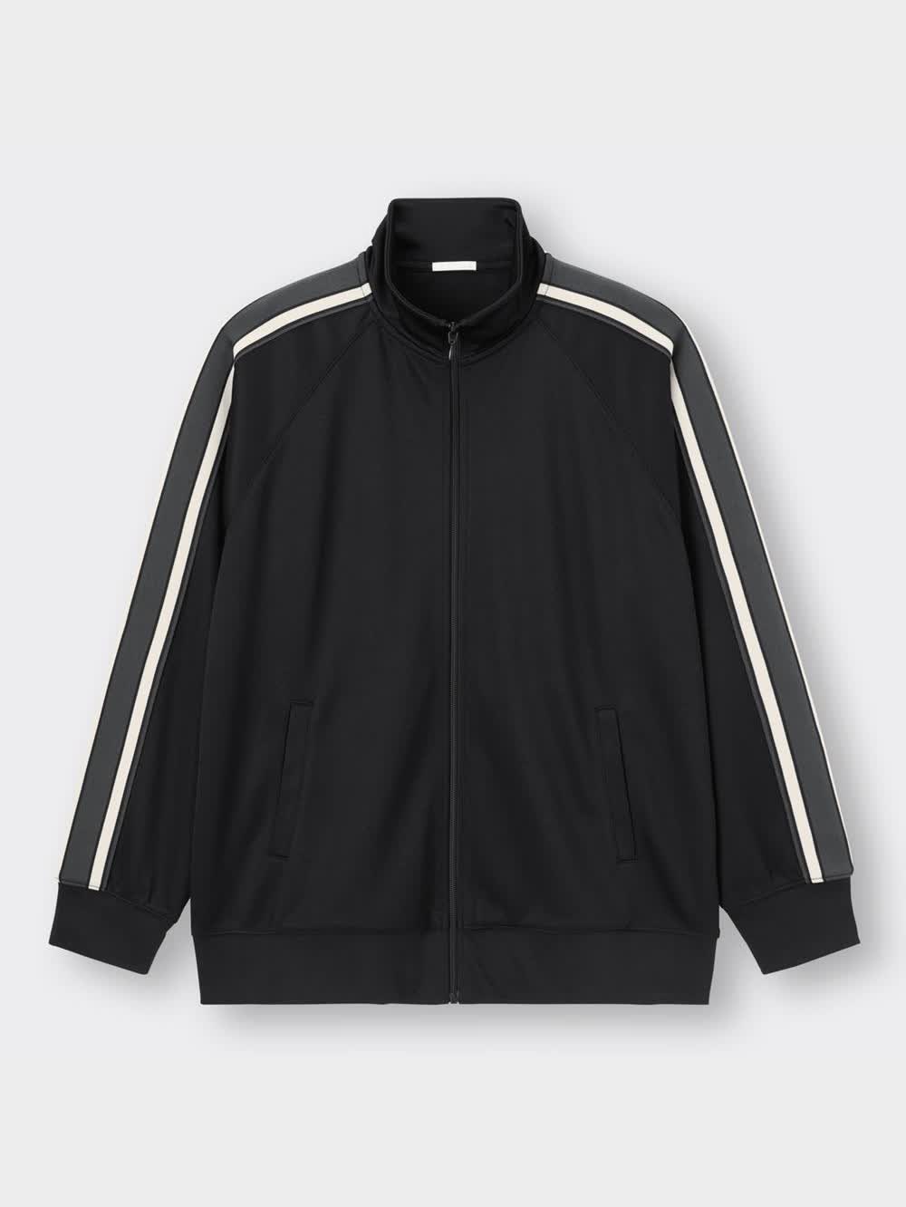 GU トラックジャケット トラックパンツとセットアップ L+XL 公式スタイリング | ジーユー