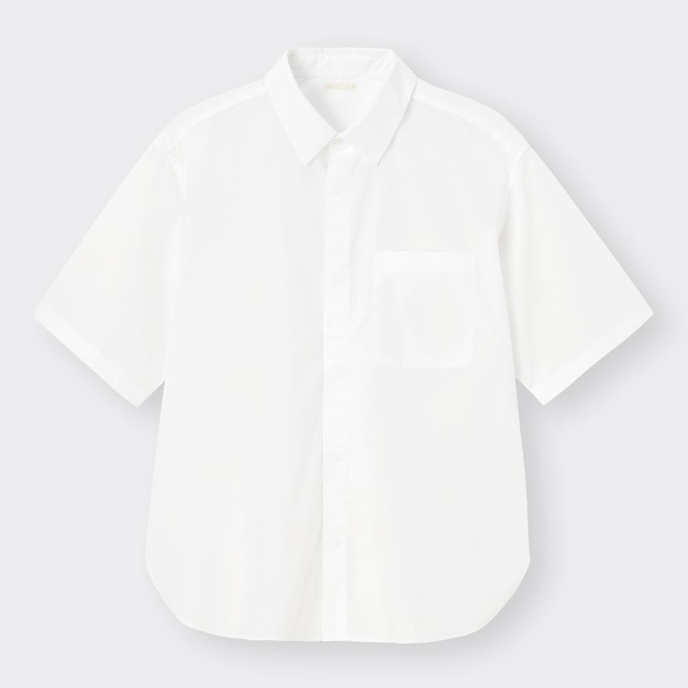 ブロードオーバーサイズシャツ(5分袖)