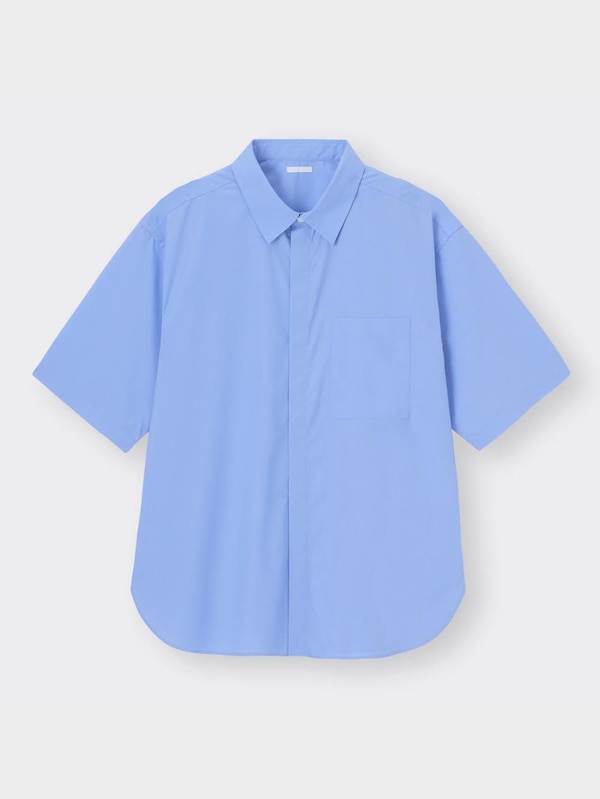 ブロードオーバーサイズシャツ(5分袖)