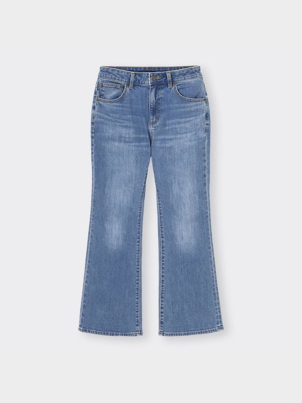 ミドルライズフレアジーンズB+EC(丈短め68.0cm)