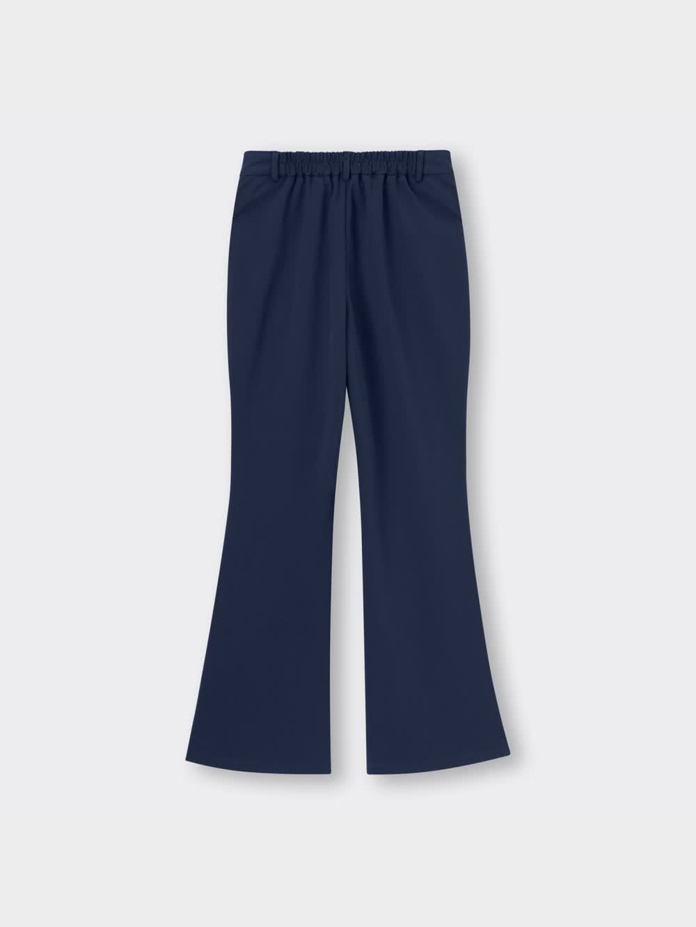 GU公式 | カットソーカラーフレアスラックスA+EC(丈長め73.0