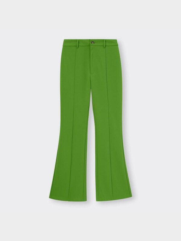 カットソーカラーフレアスラックスA+EC(丈長め73.0～75.0cm)