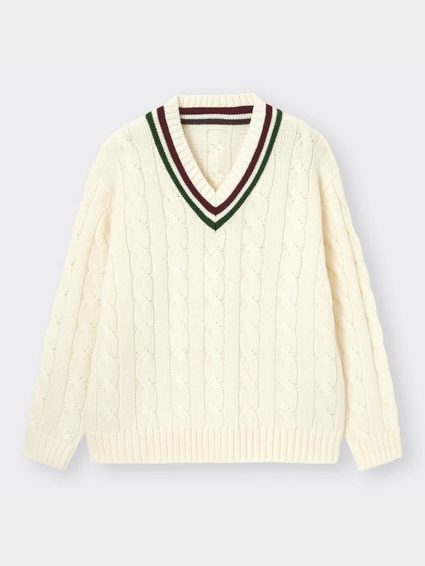 ローゲージチルデンセーター(長袖)