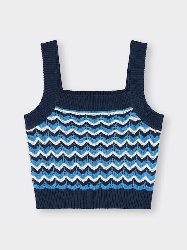 ニットビスチェ(ウェーブ)YT+X